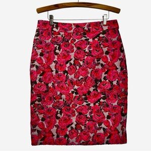 ♠️ Kate Spade Raised Floral Pencil Skirt in | Size 10
